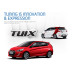 tuix front bumper cover kit hyundai accent 2013-15
