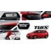 tuix rear bumper cover kit hyundai new accent 2013-16