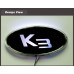 artx kia k3 - led mirror tuning emblem set