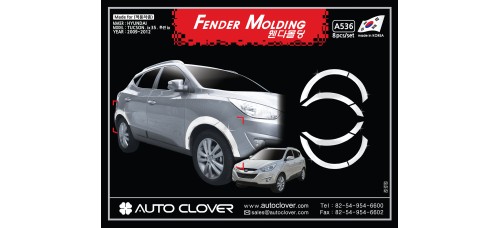 AUTOCLOVER FENDER MOLDING_C HYUNDAI TUCSON IX35 2009-15