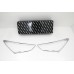AUTOCLOVER HEAD LAMP GARNISH SET FOR HYUNDAI SANTA FE 2012-15 MNR