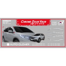 AUTOCLOVER CHROME DOOR VISOR SET FOR HONDA CRV 2012-15 MNR
