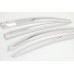 AUTOCLOVER CHROME DOOR VISOR SET FOR HONDA CIVIC 2012