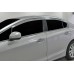 AUTOCLOVER CHROME DOOR VISOR SET FOR HONDA CIVIC 2012