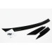 acrylic hood guard for kia sorento r set 2012-13