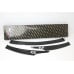 acrylic hood guard set for hyundai santa fe 2012-15