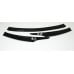 acrylic hood guard set for hyundai santa fe 2012-15
