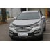 acrylic hood guard set for hyundai santa fe 2012-15