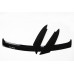 acrylic hood guard set kia sportage r 2010-15