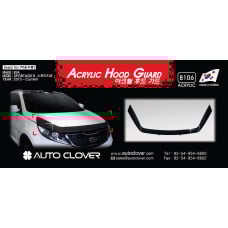 ACRYLIC HOOD GUARD SET KIA SPORTAGE R 2010-15
