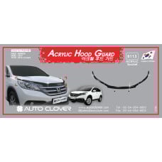 AUTOCLOVER ACRYLIC HOOD GUARD SET HONDA CRV 2012-15