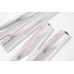 autoclover chrome door visor set for honda civic 2012