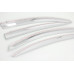 autoclover chrome door visor set for honda civic 2012