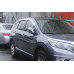 autoclover chrome door visor set honda crv 2012-15