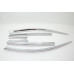 autoclover chrome door visor set honda crv 2012-15