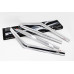 autoclover chrome door visor set kia soul 2013-15