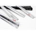 autoclover chrome door visor set kia soul 2013-15