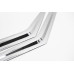 autoclover chrome door visor set kia soul 2013-15