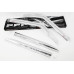 autoclover chrome door visor set kia soul 2013-15