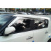autoclover chrome door visor set kia soul 2013-15