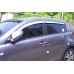 autoclover chrome door visor set kia sportage r 2010-15