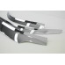 autoclover chrome hood guard set honda crv 2012-15
