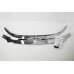 autoclover chrome hood guard set honda crv 2012-15