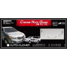 AUTOCLOVER CHROME HOOD GUARD FOR KIA SORENTO R  2012-13 MNR