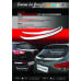 autoclover chrome lip spoiler set honda crv 2012-15