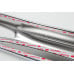 autoclover chrome lip spoiler set honda crv 2012-15