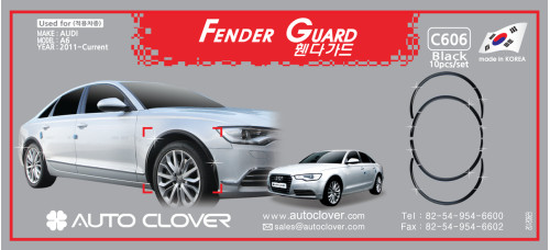 autoclover fender guard_c set audi a6 2011-15