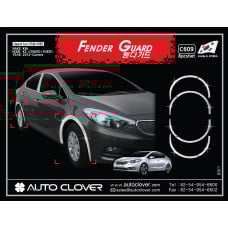 AUTOCLOVER FENDER GUARD_C SET FOR KIA K3 CERATO 2012-15