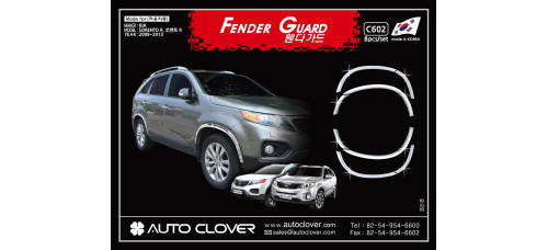 autoclover fender guard_c set ia sorento r 2012-14