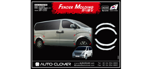 autoclover fender molding_c hyundai starex 2009-15