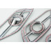 autoclover fog lamp garnish for honda crv 2012-15