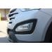 autoclover fog lamp garnish hyundai santa fe 2012-15