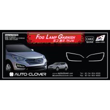 AUTOCLOVER FOG LAMP GARNISH HYUNDAI SANTA FE 2012-15