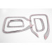 autoclover fog lamp garnish set kia sorento r 2012-13