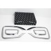 autoclover fog lamp garnish set kia sorento r 2012-13