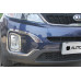 autoclover fog lamp garnish set kia sorento r 2012-13