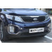 autoclover fog lamp garnish set kia sorento r 2012-13
