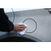autoclover fuel cover molding hyundai santa fe 2012-15
