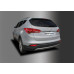 autoclover fuel cover molding hyundai santa fe 2012-15