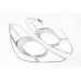 autoclover head lamp garnish set grand starex 2007-15