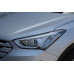 autoclover headlamp garnish hyundai santa fe 2012-15