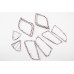 autoclover interior molding kit hyundai accent 2011-15