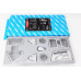 autoclover interior molding kit kia picanto 2011-14