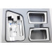 autoclover interior molding kit kia picanto 2011-14