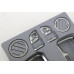 autoclover interior molding kit set kia sportage r 2010-15