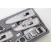 autoclover interior molding kit set kia sportage r 2010-15
